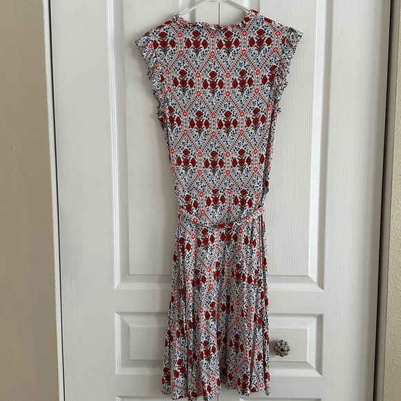Boden Ruffle Fixed Wrap Jersey Dress - Picture 9 of 13